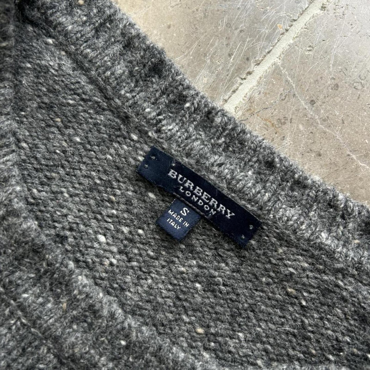 Burberry London Nova Check Knit Jumper L