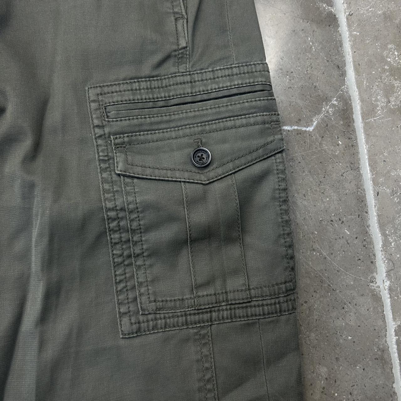 Vintage Burberry Black Label Multi Pocket Cargo Trousers W34 L32