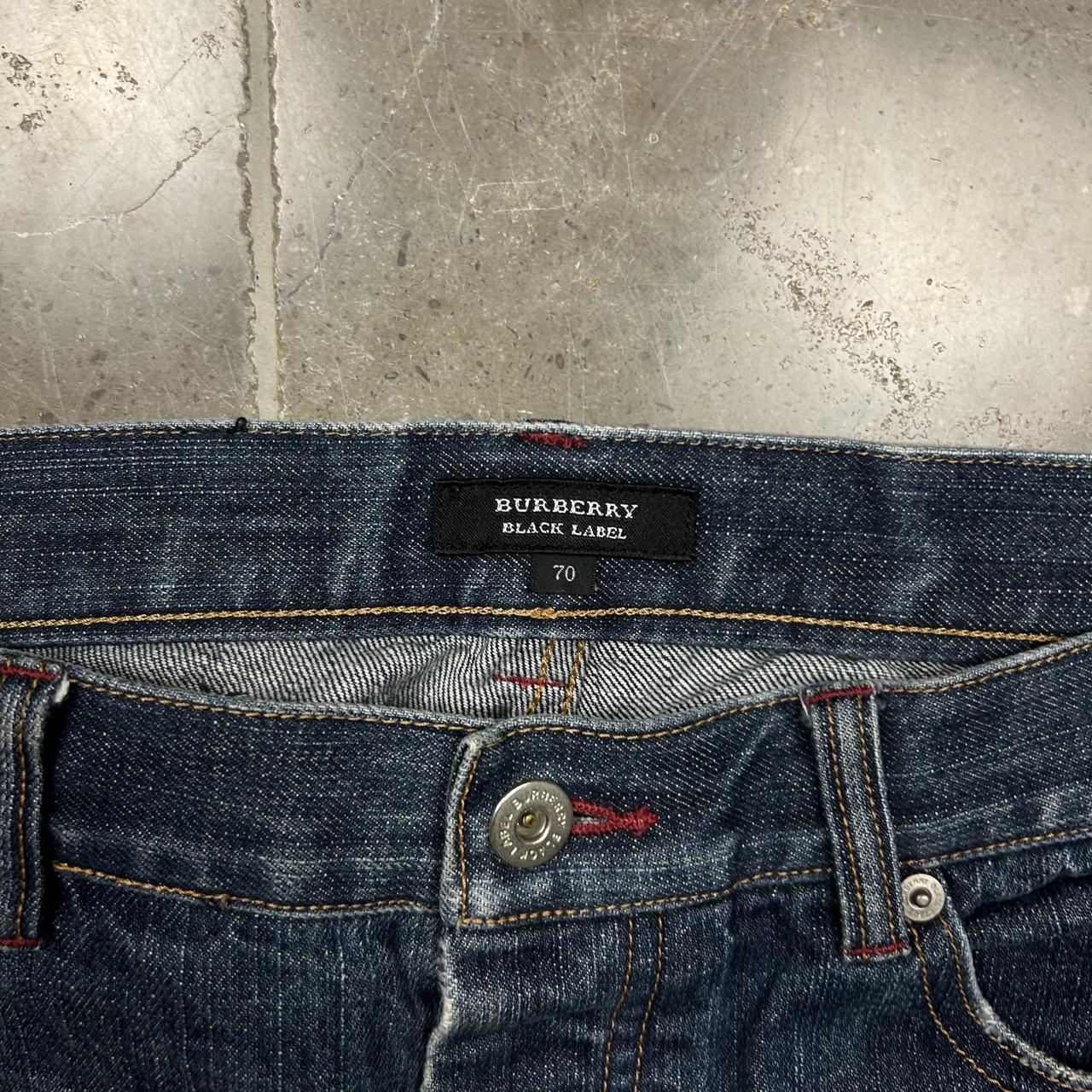 Vintage Burberry Black Label Relaxed Straight Jeans W30 L30