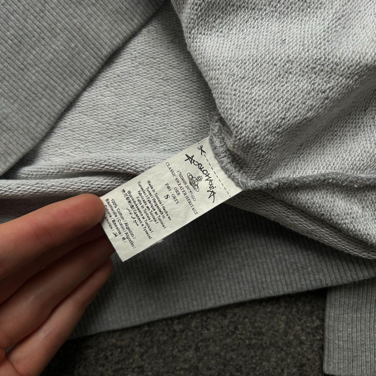 Vivienne Westwood Anglomania Big Logo Orb Sweatshirt Jumper M