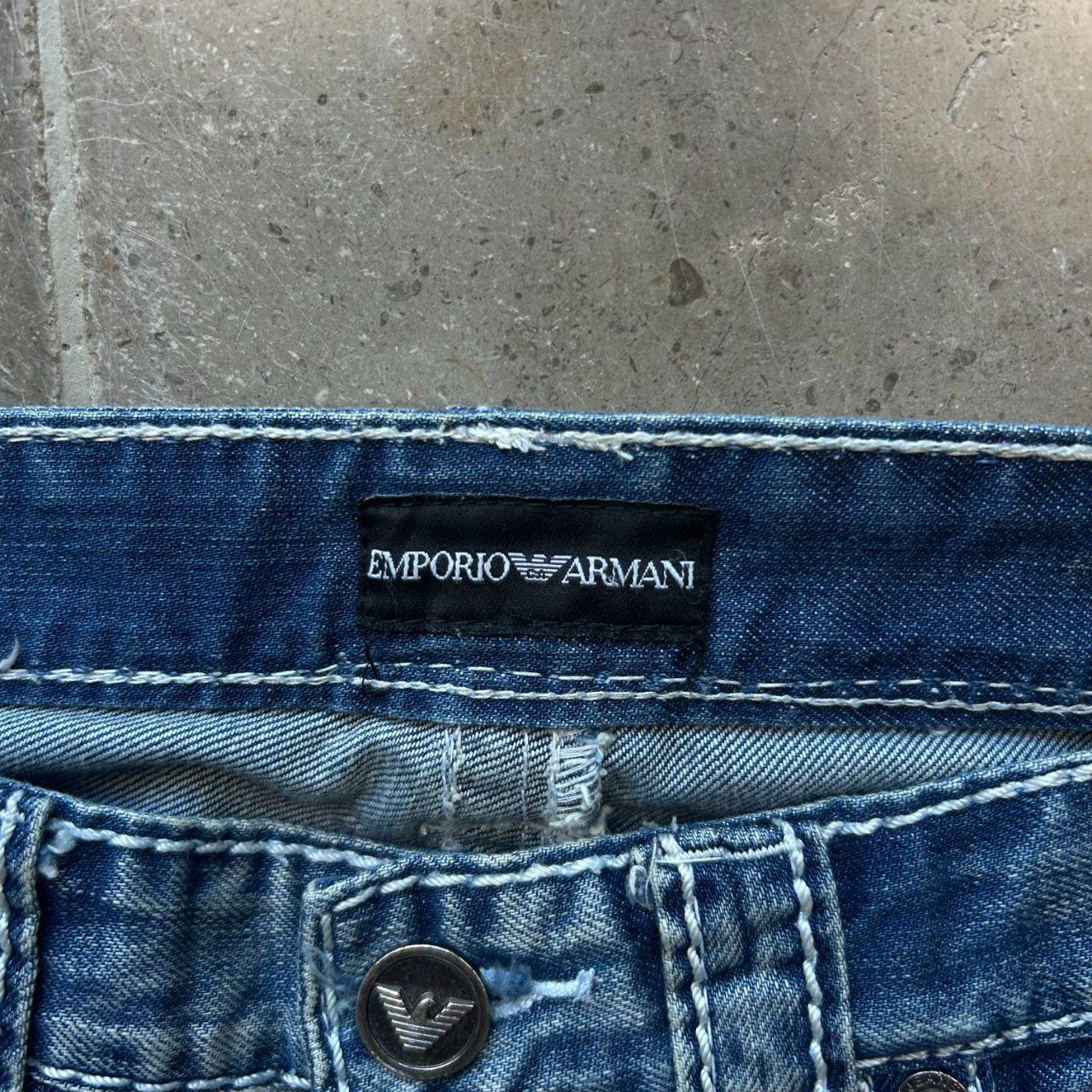 Vintage Emporio Armani Jeans Straight Relaxed Straight Jeans W32 L32