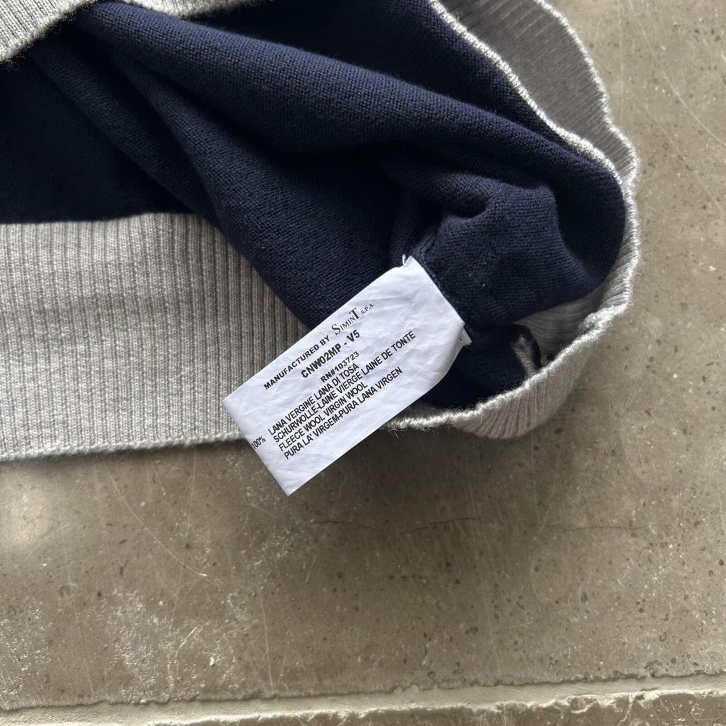 Emporio Armani Knitted Double Waist Jumper Sweater S