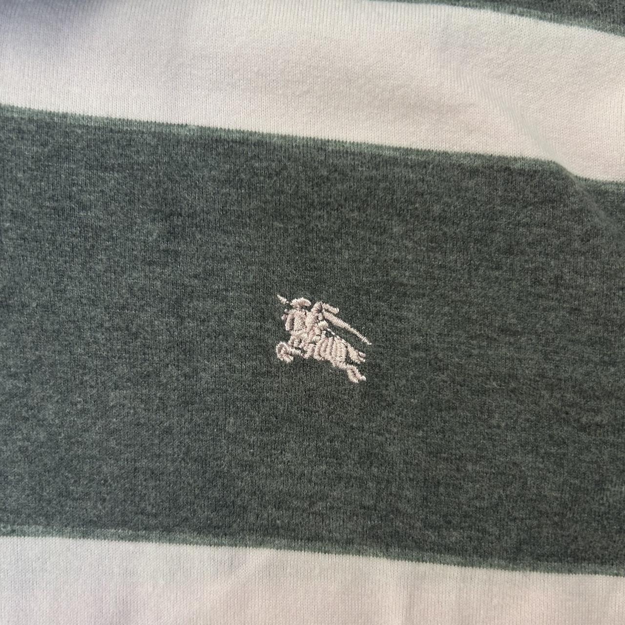 Burberry Black Label Striped Polo Shirt S