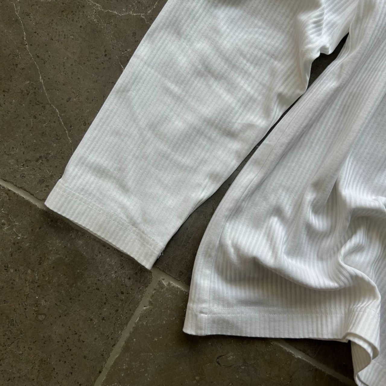 Burberry London Ribbed Henley T Shirt S