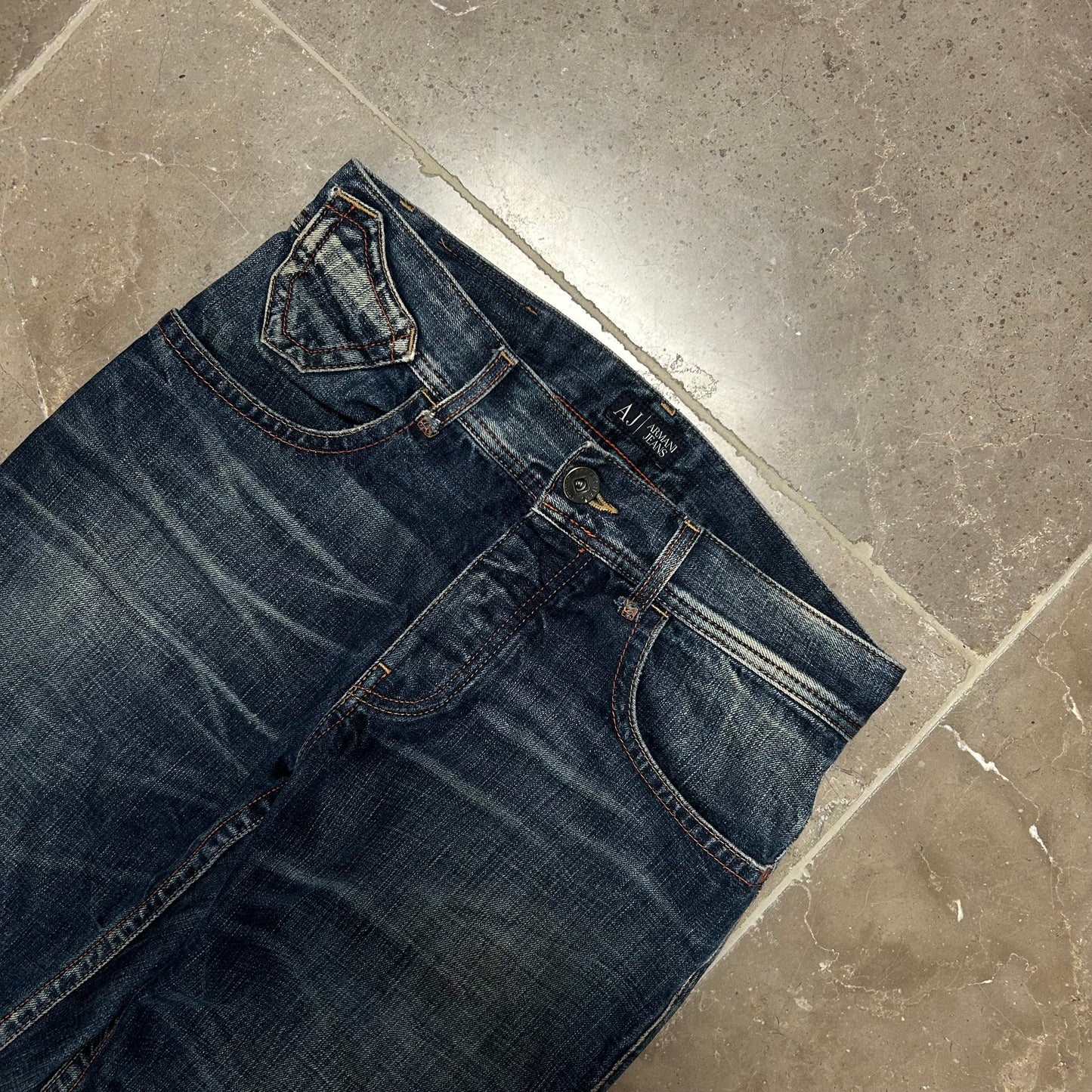 Vintage Armani Jeans Denim Straight Leg Jeans W32 L30