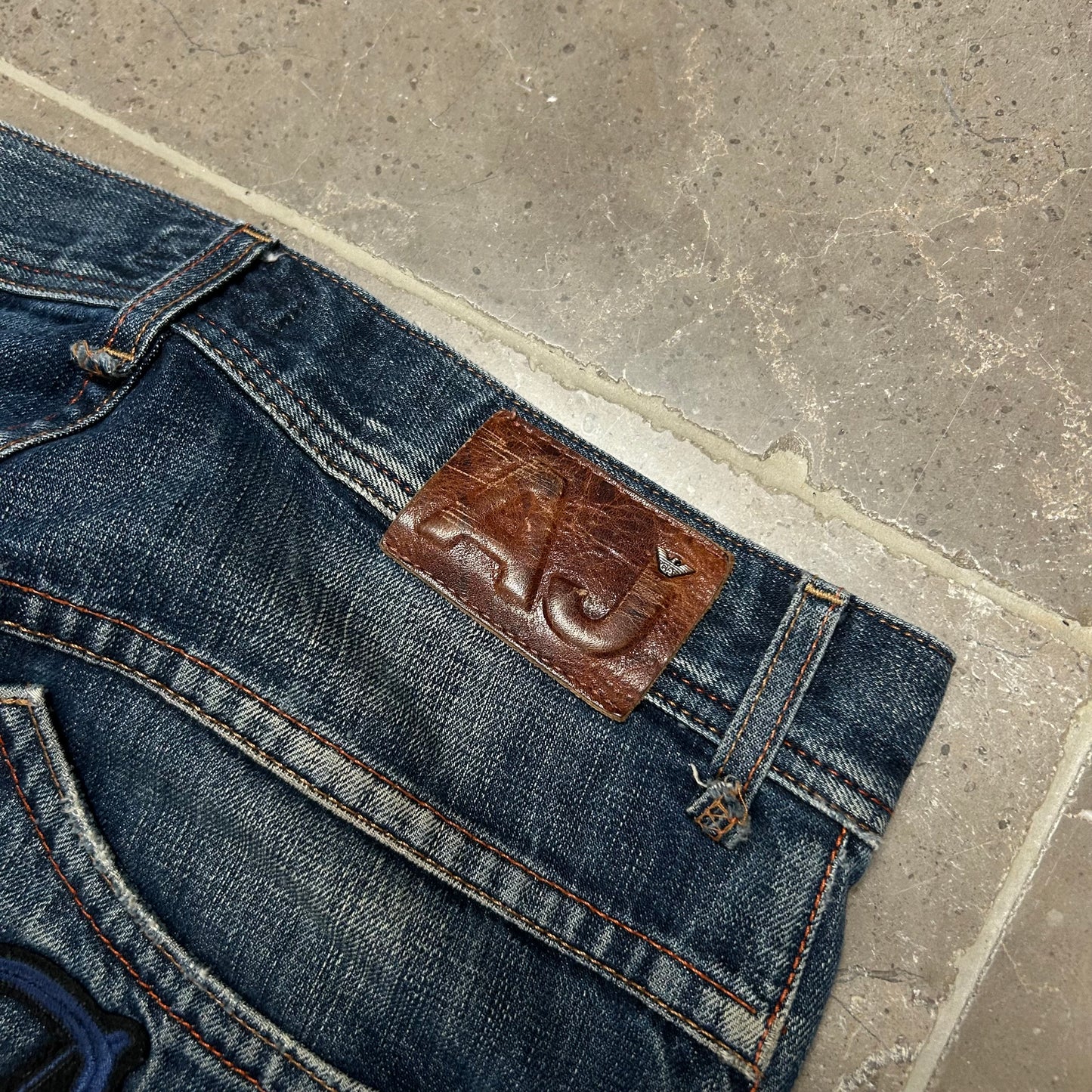 Vintage Armani Jeans Denim Straight Leg Jeans W32 L30