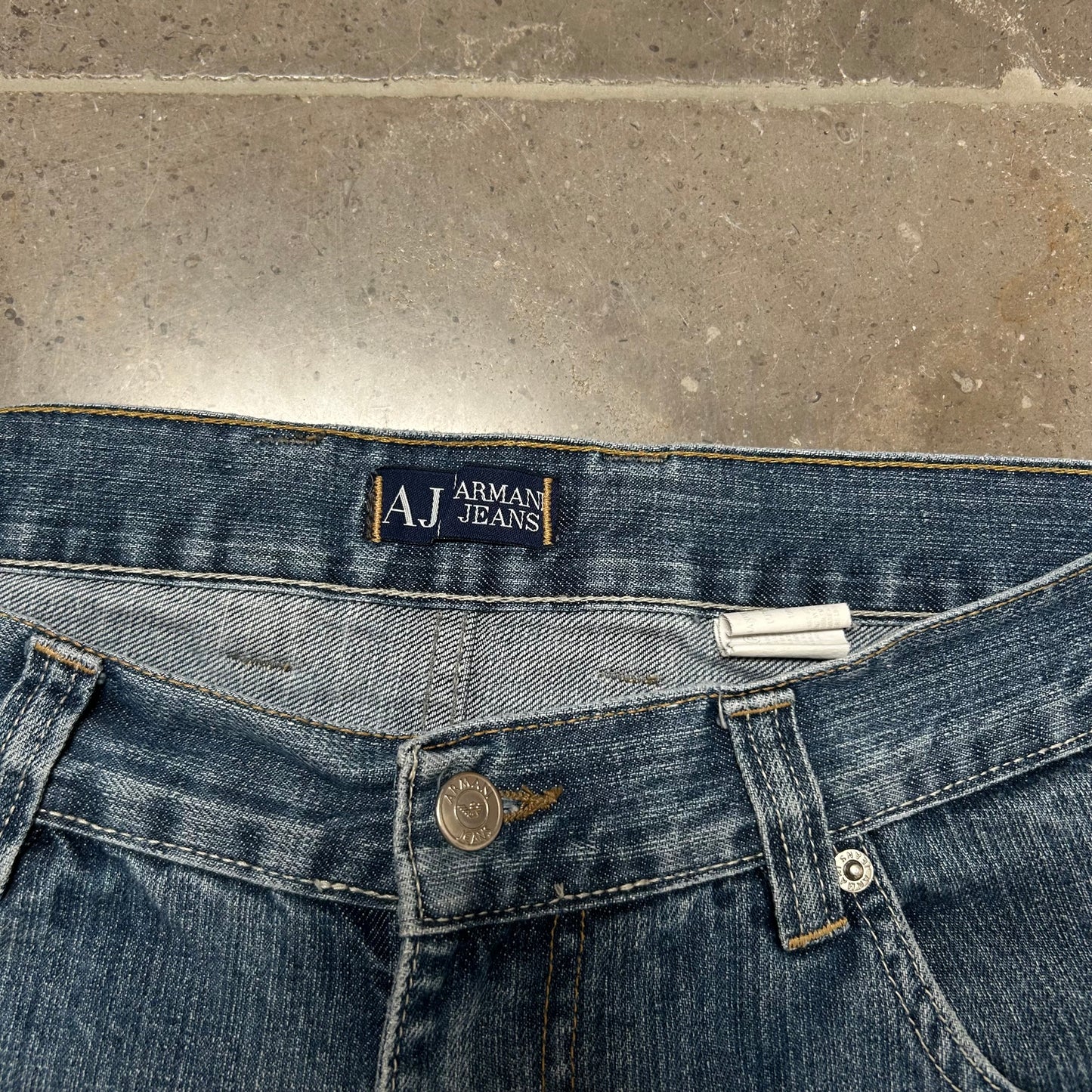 Vintage Armani Jeans Denim Baggy Jeans W32 L31