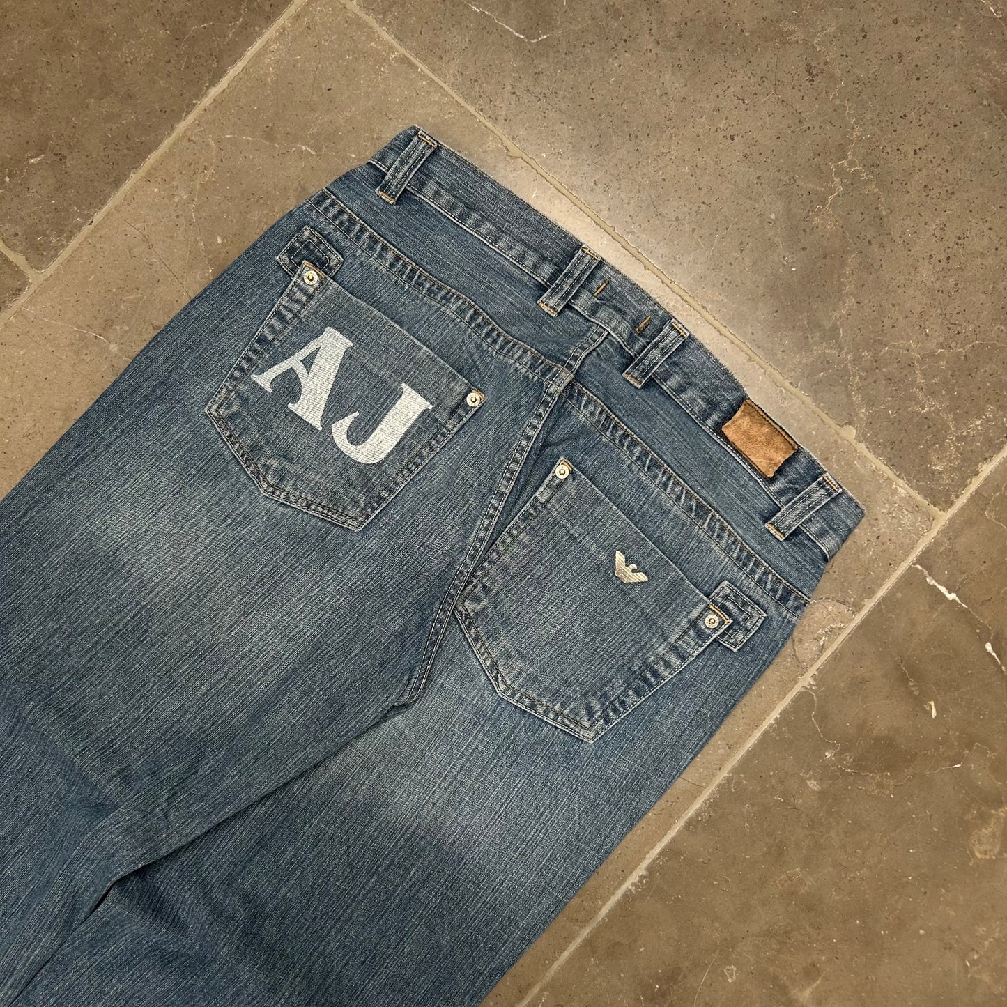 Vintage Armani Jeans Denim Baggy Jeans W32 L31