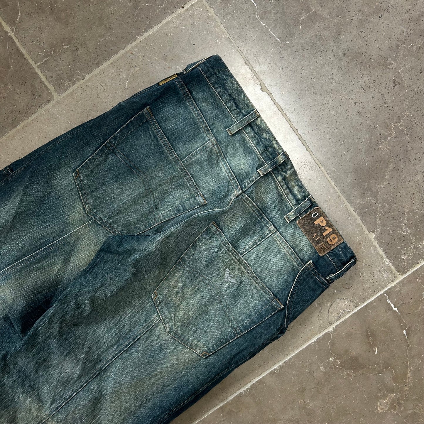 Vintage Armani Jeans Denim Baggy Jeans W34 L34