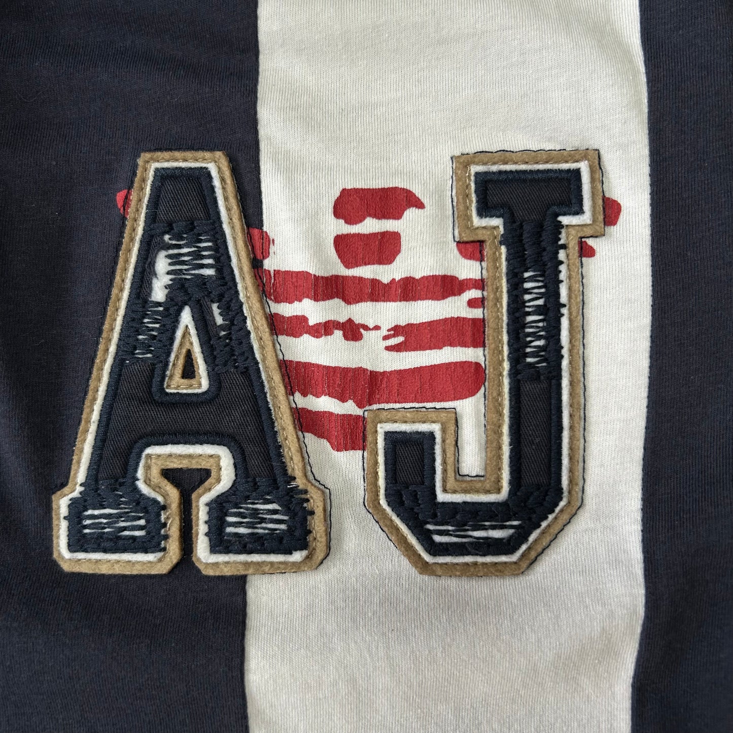 Vintage Armani Jeans Polo Shirt Size L