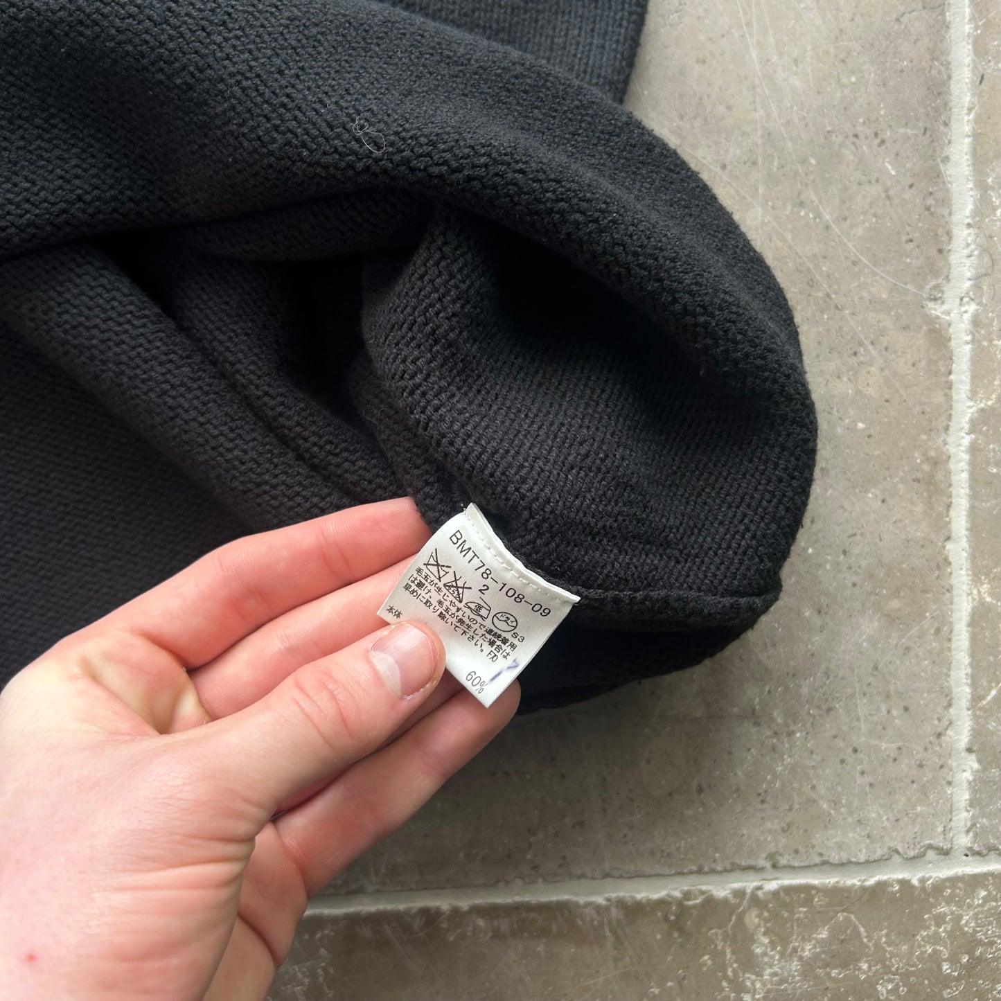 Burberry Black Label Nova Check Knit Jumper S