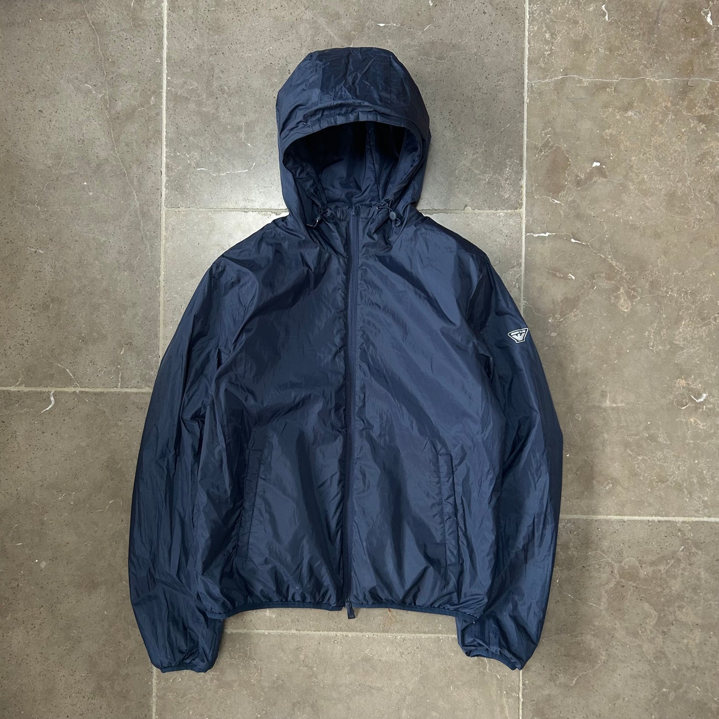 Vintage Armani Jeans Gradient Puffer Jacket Size M