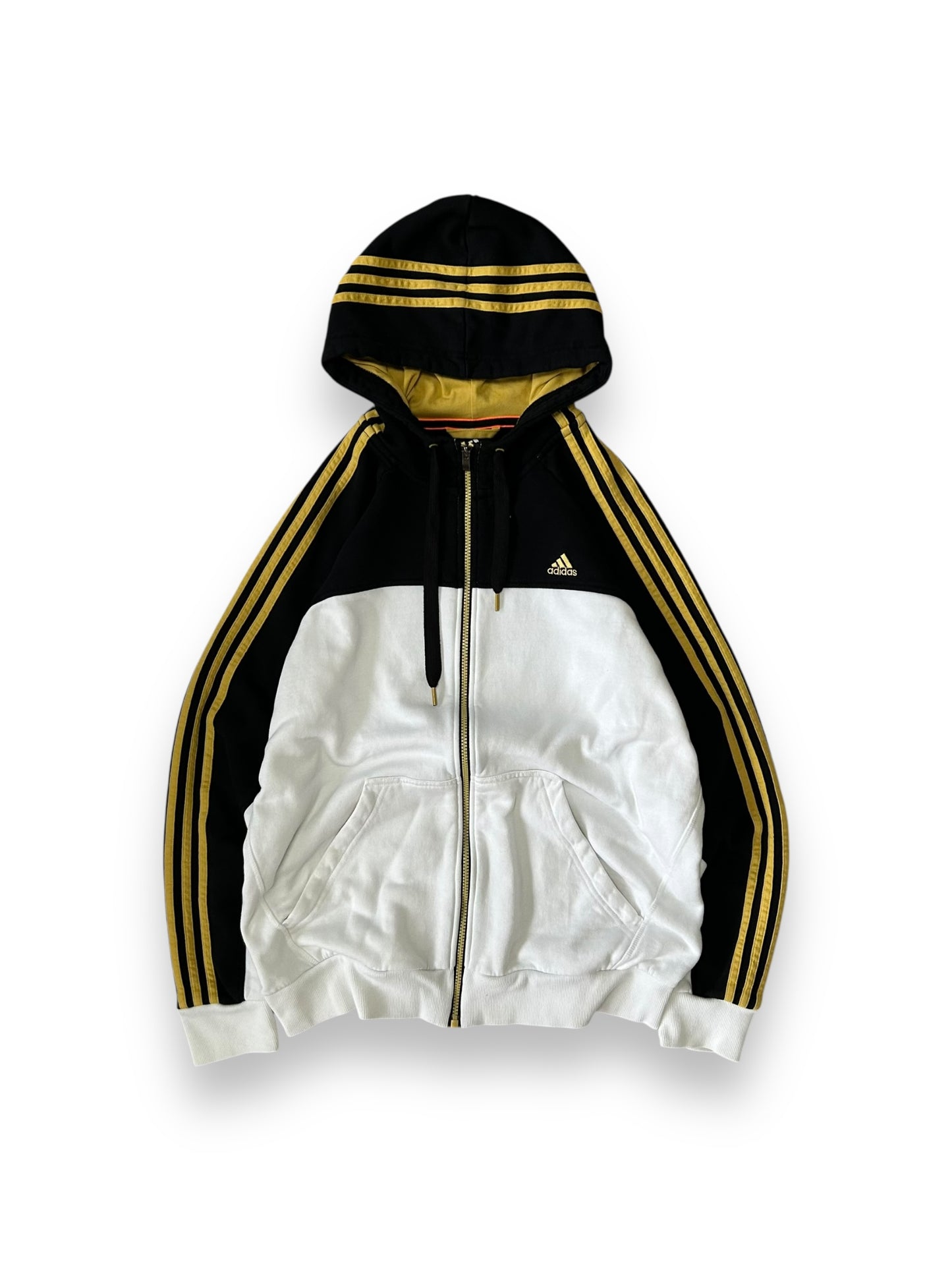 Adidas Performance Essentials Zip Up Hoodie White Size L