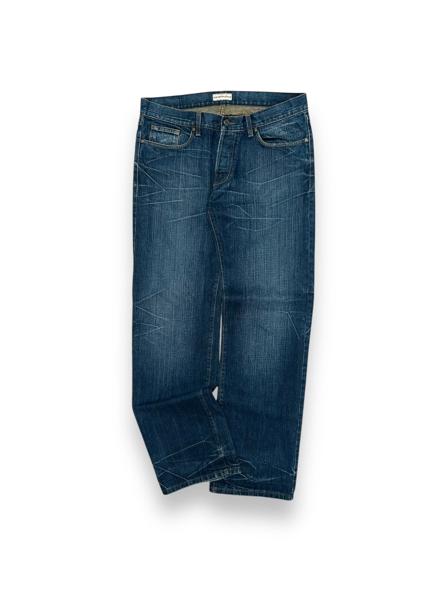 Vintage Armani Jeans Denim Baggy Jeans W36 L34