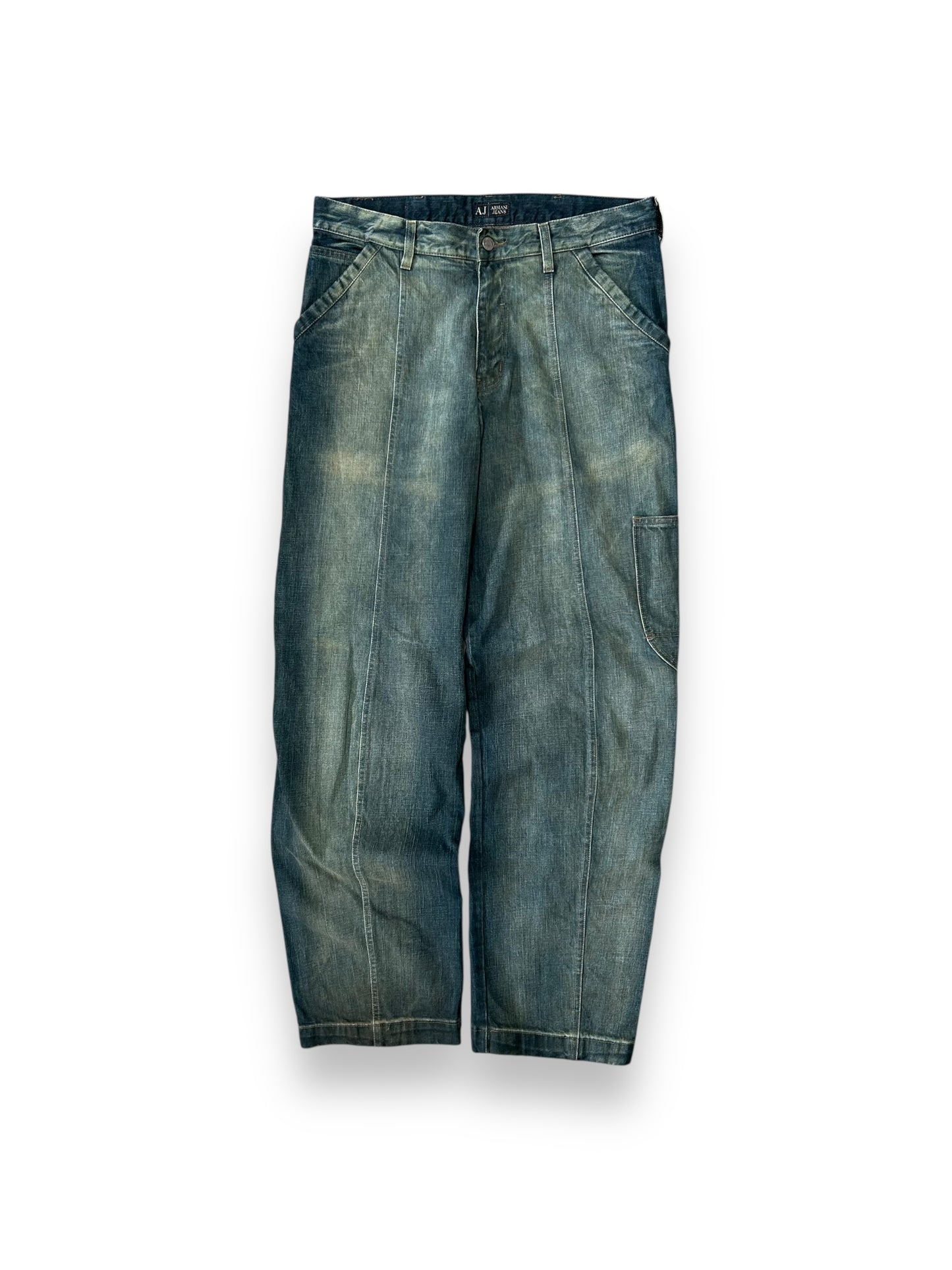 Vintage Armani Jeans Denim Baggy Jeans W34 L34