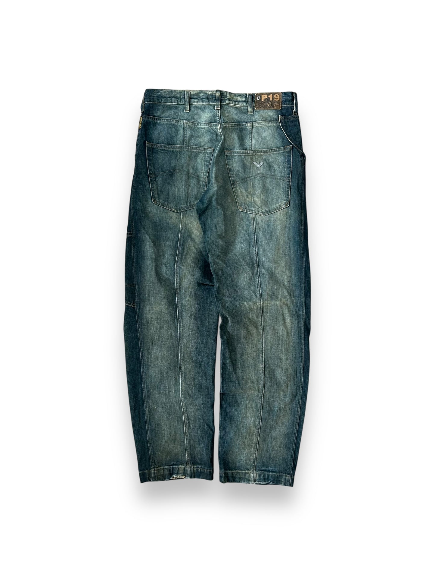Vintage Armani Jeans Denim Baggy Jeans W34 L34