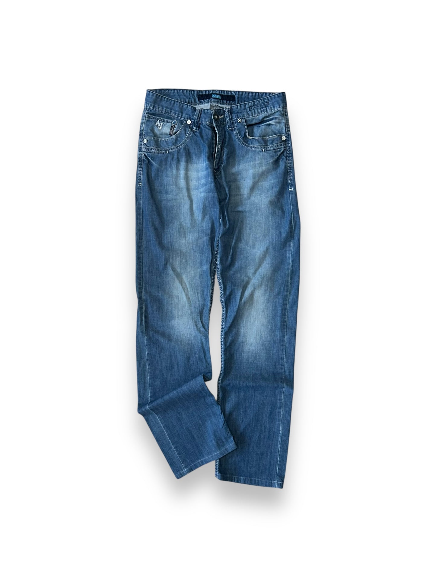 Vintage Armani Jeans Denim Straight Fit Jeans W30 L32