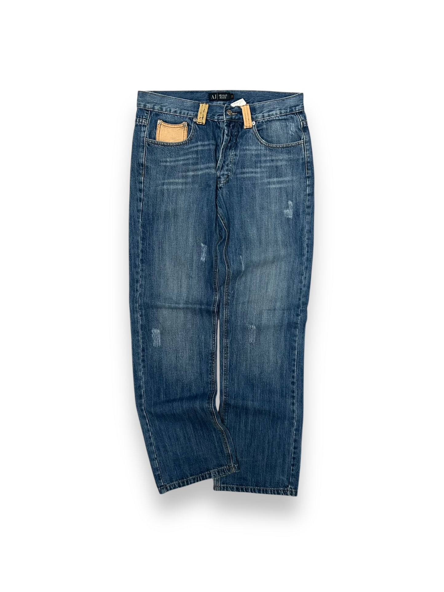 Vintage Armani Jeans Denim Baggy Jeans W34 L32