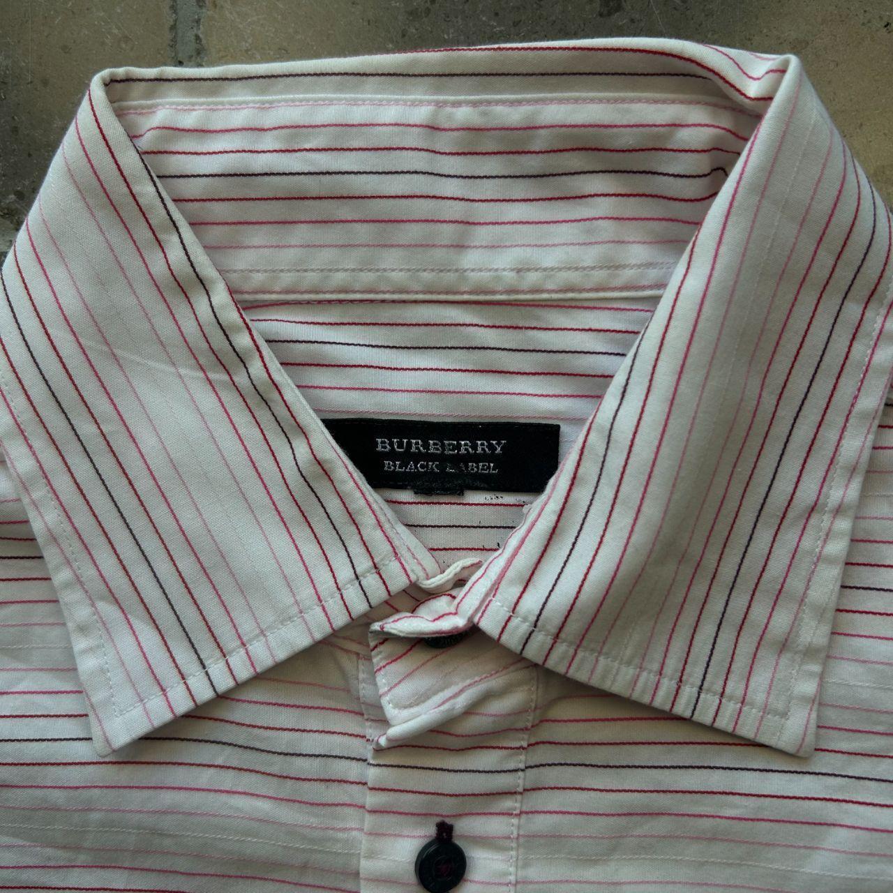 Burberry Black Label Striped Polo Shirt M
