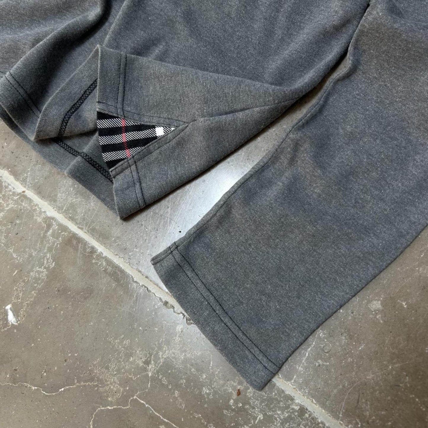 Burberry Black Label Nova Check Long Sleeve T Shirt S