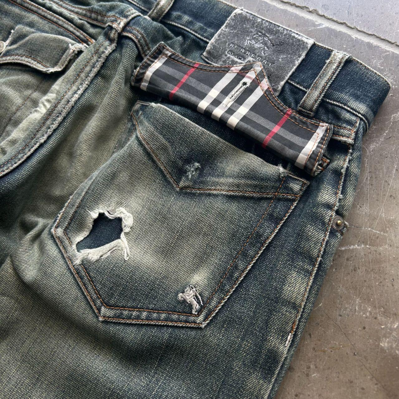 Vintage Burberry Black Label Relaxed Straight Jeans W30 L29