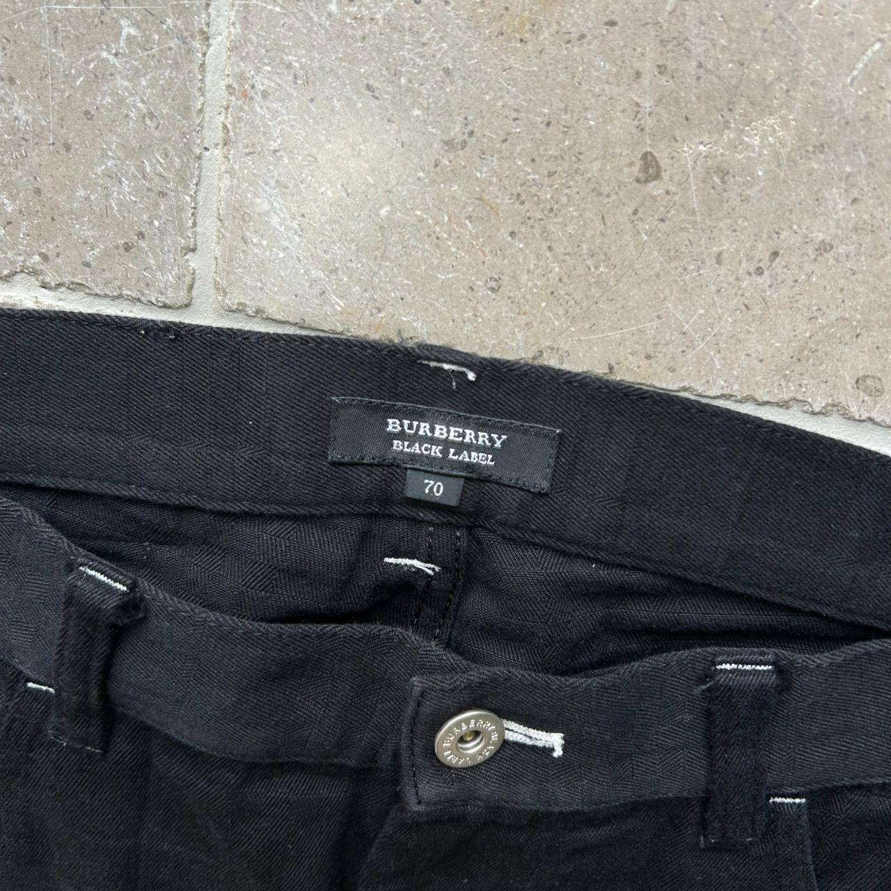 Vintage Burberry Black Label Shadow Check Jeans W30 L28