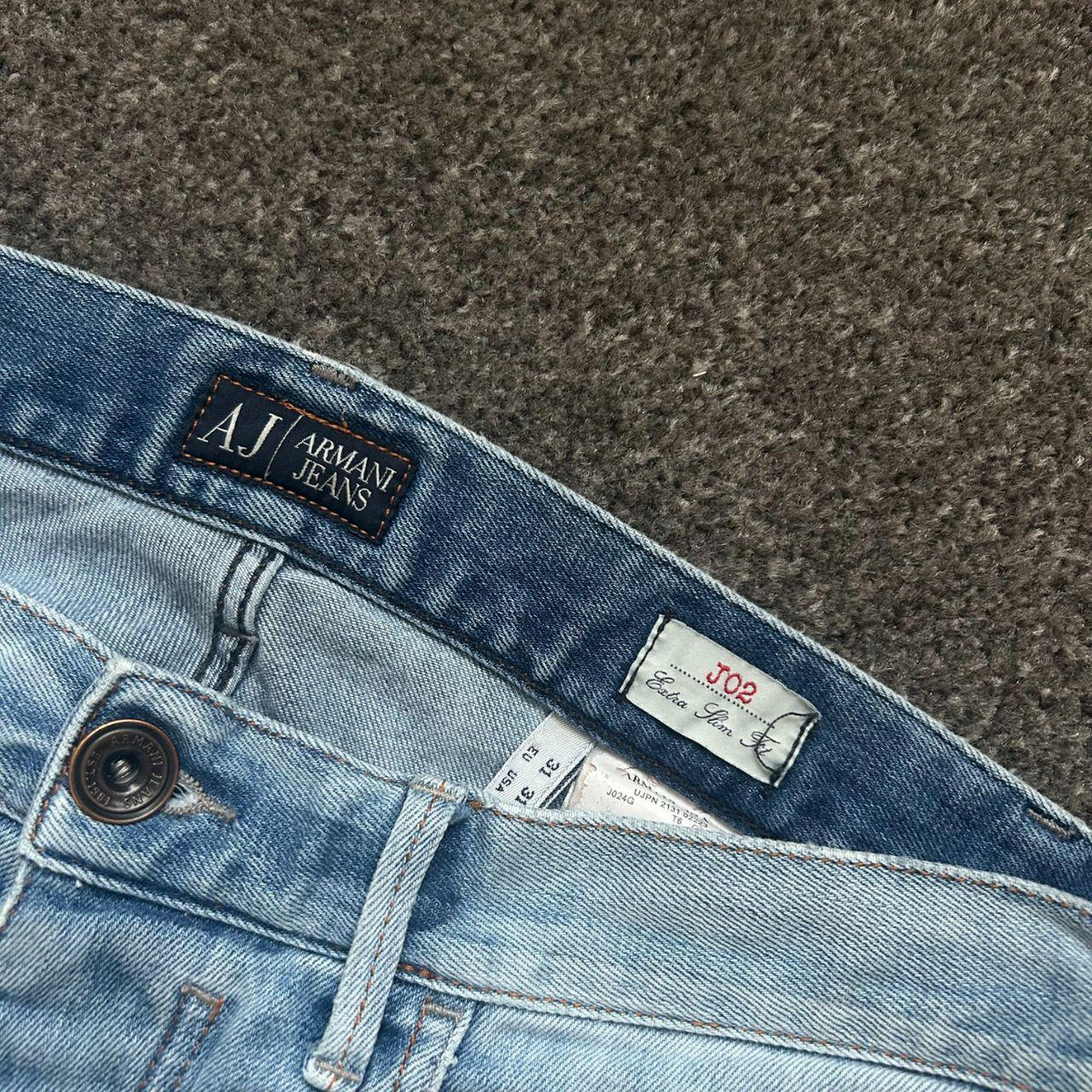 Vintage Armani Slim Fit Jeans W31 L32