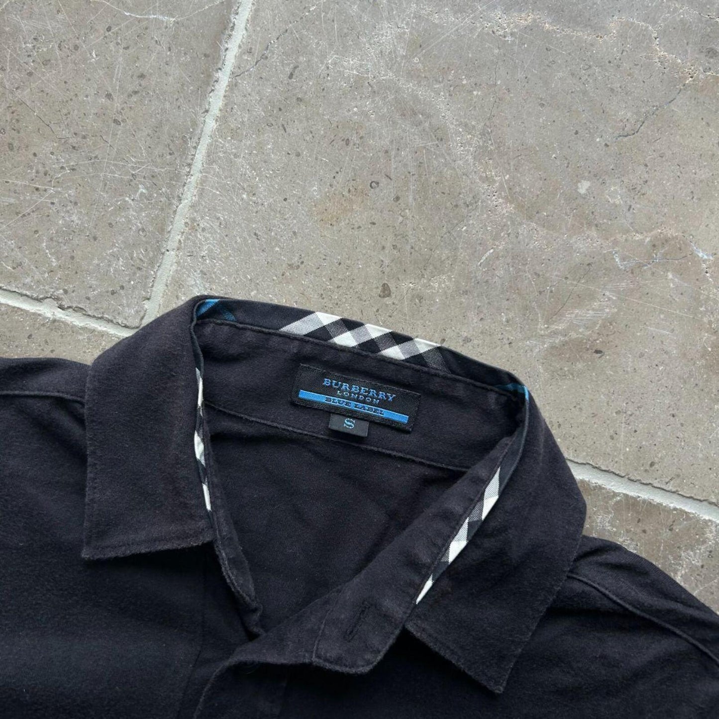 Burberry Blue Label Nova Check Polo Shirt S