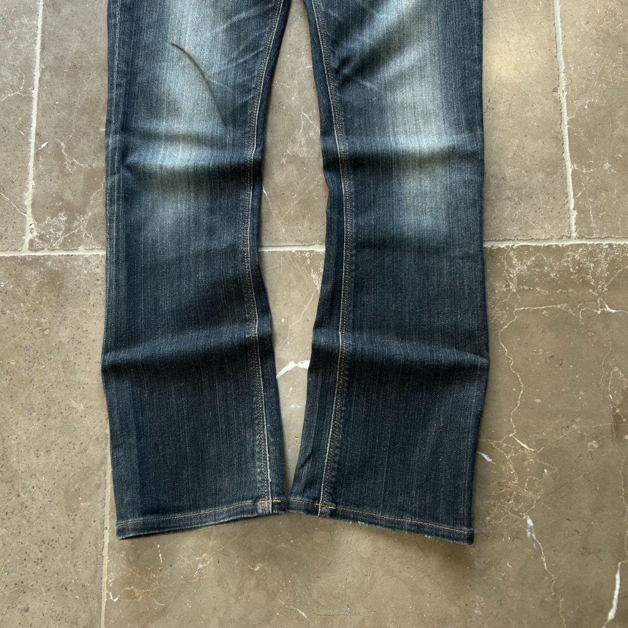 Vintage Burberry Black Label Nova Check Bootcut Jeans W30 L29