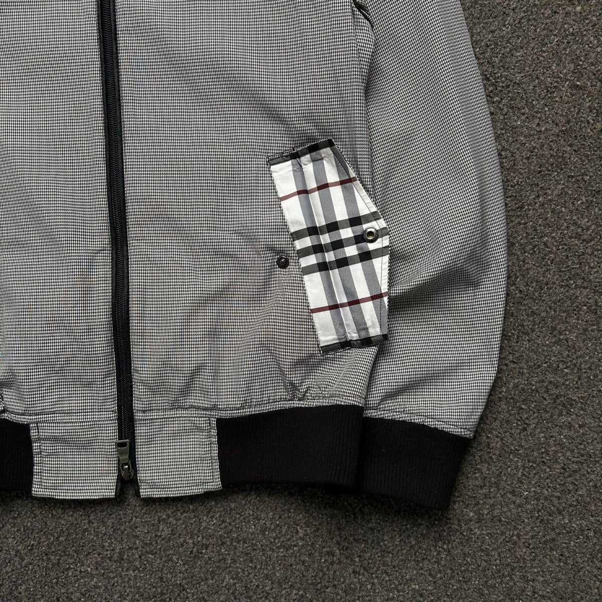 Burberry Black Label Houndstooth Jacket S