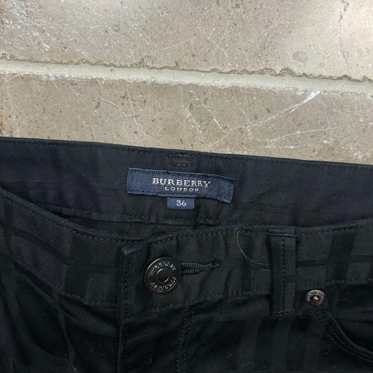 Vintage Burberry London Shadow Check Jeans W28 L30