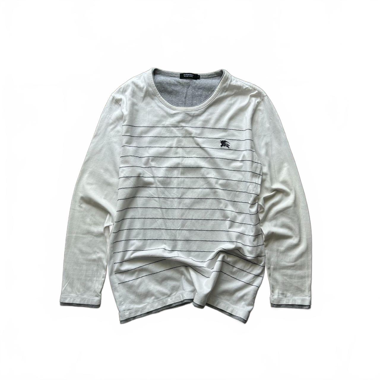 Burberry Black Label Striped Long Sleeve T Shirt M – Dappashak