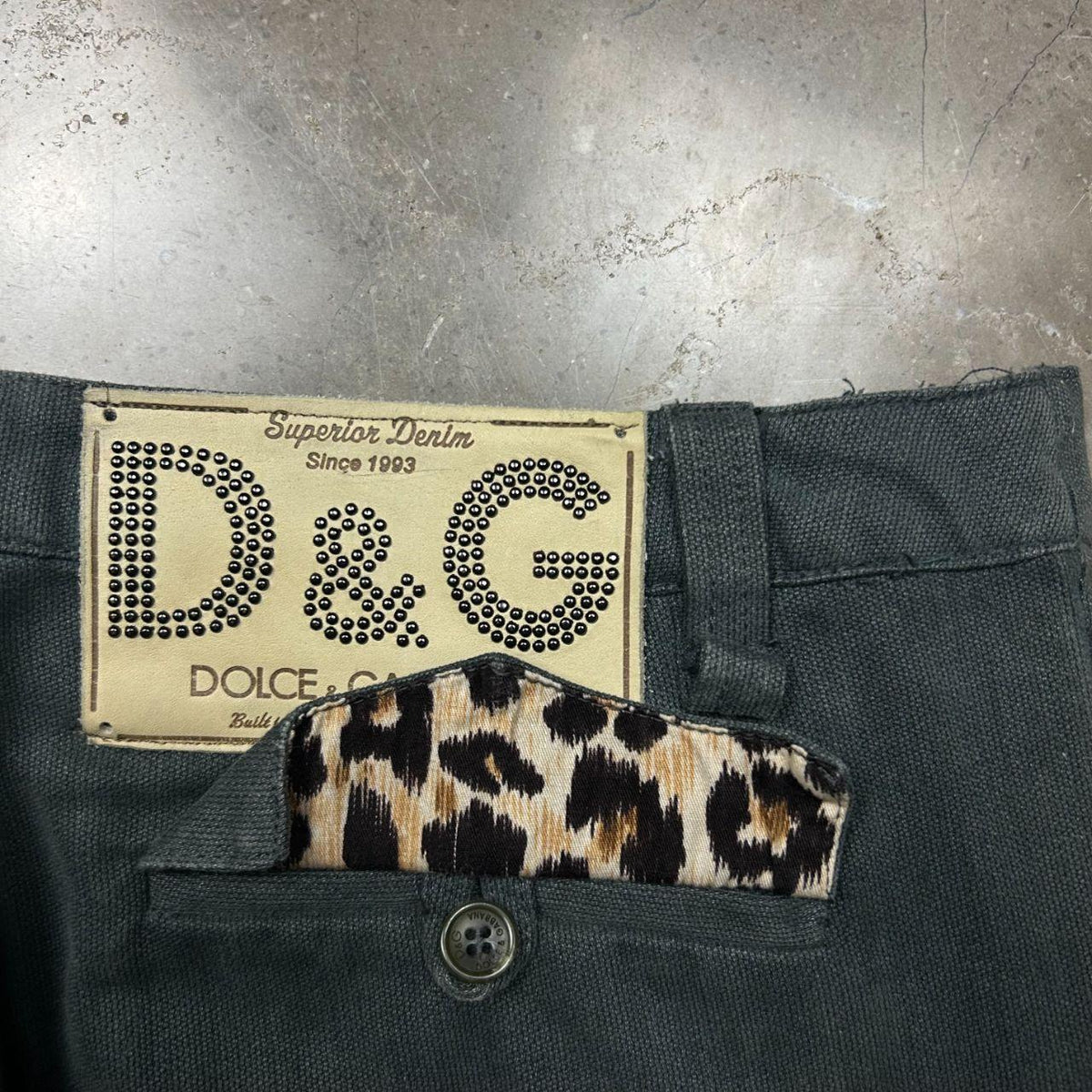 Dolce & Gabbana F/W 2003 “Fun Is My Life” Cargo Pants W34 L31