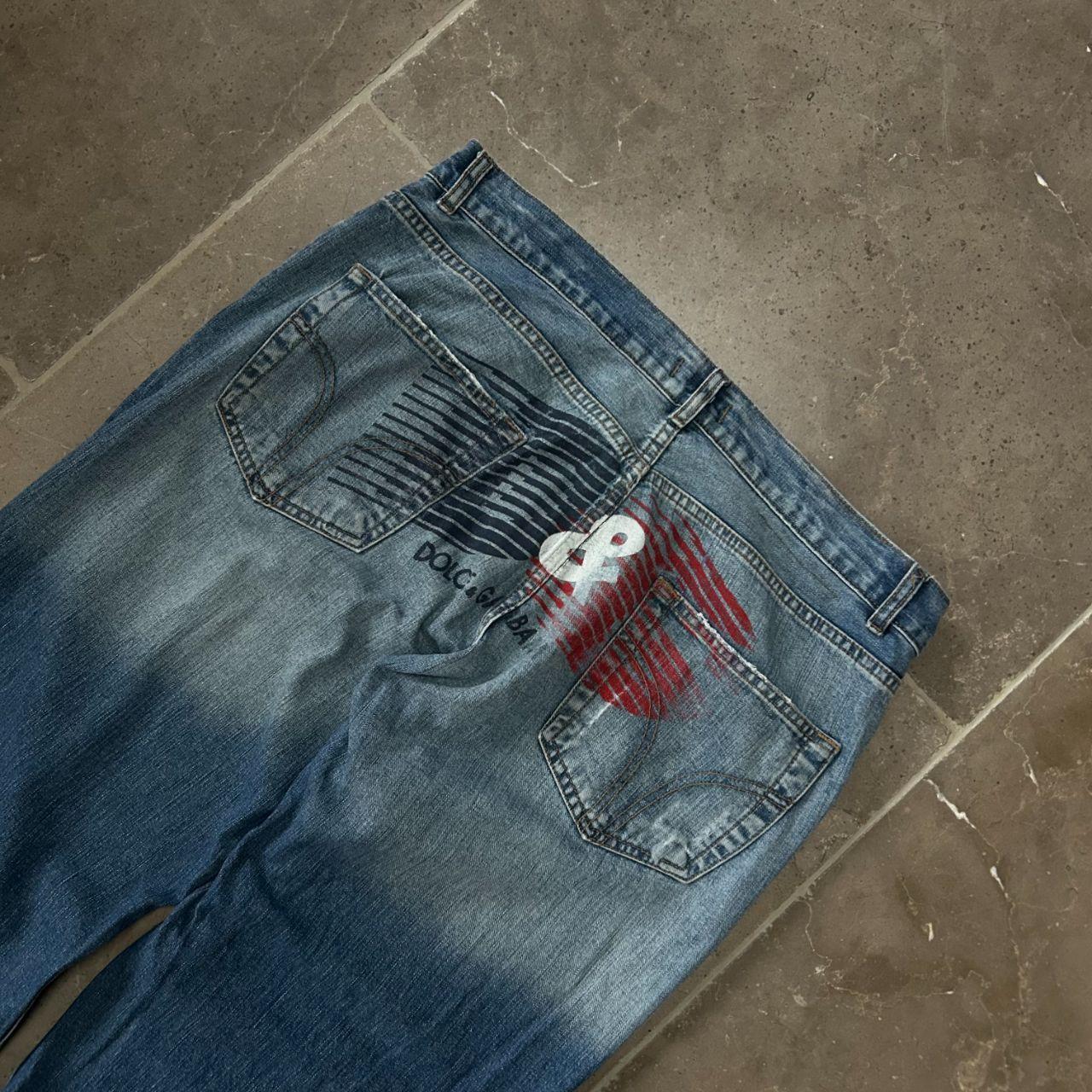 Vintage Dolce and Gabbana Baggy Jeans W36 L32