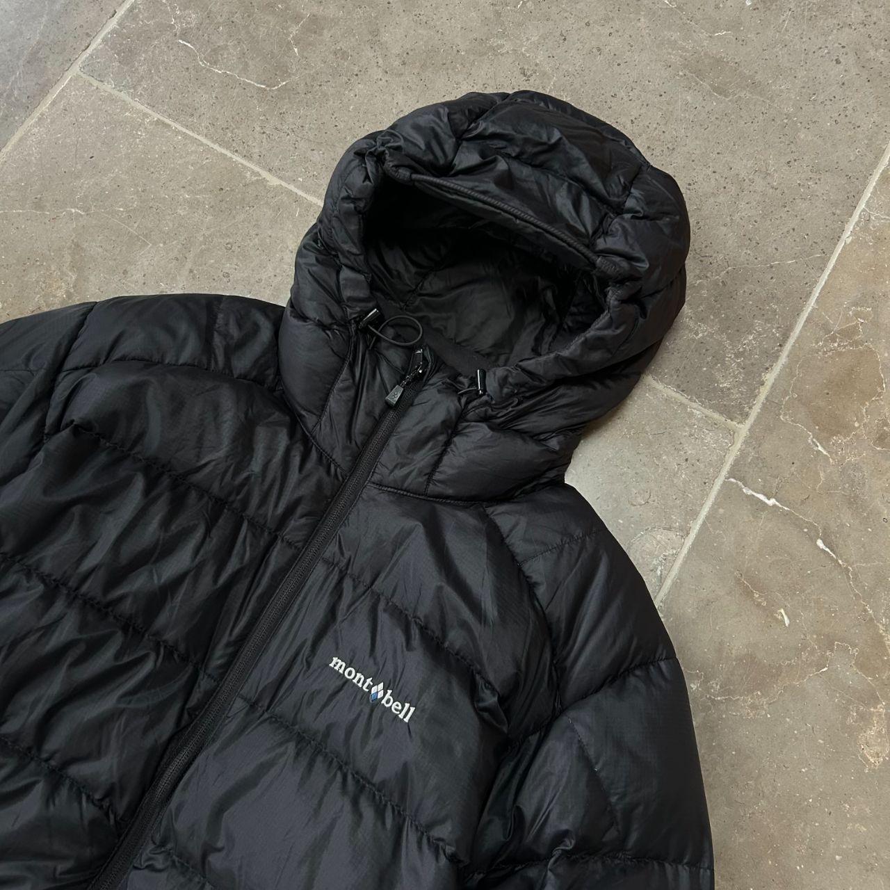 Montbell Alpine EX800 Down Puffer Jacket Black Size UK M