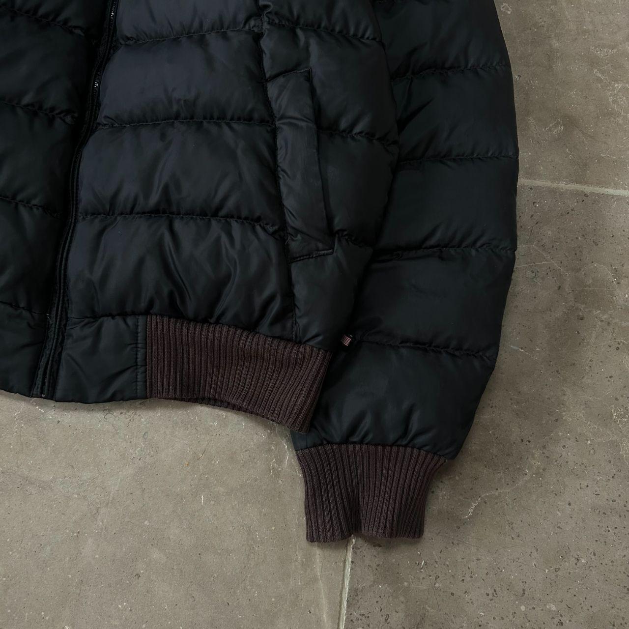 Vintage Ralph Lauren Fur Hood Puffer Jacket Black M