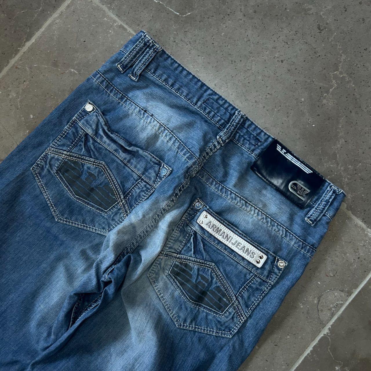 Vintage Armani Jeans Denim Straight Fit Jeans W30 L32