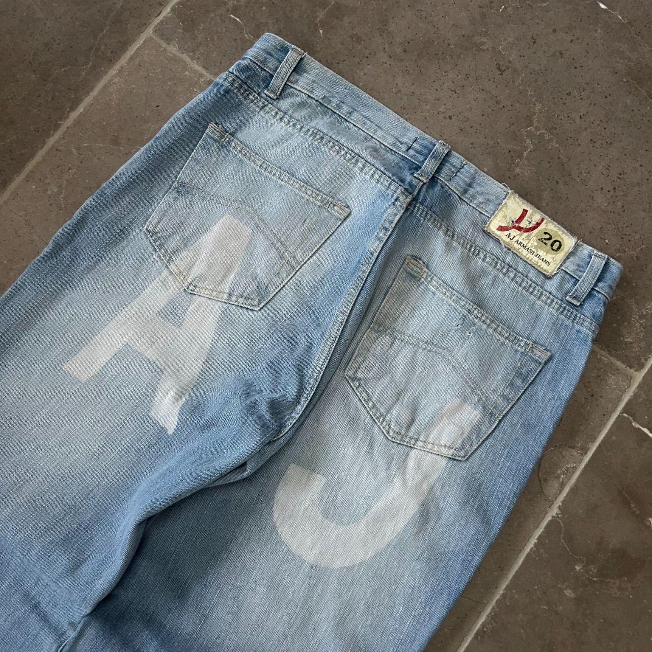 Vintage Armani Jeans Denim Baggy Jeans W32 L30