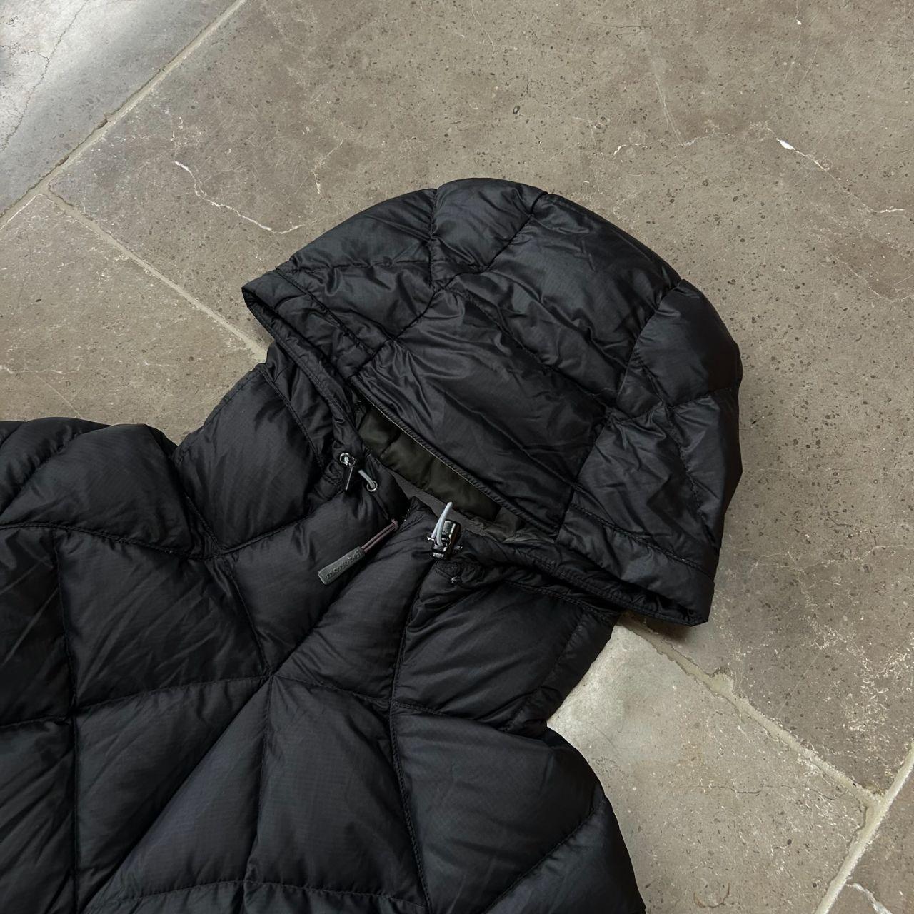Montbell Alpine Diamond Stitch Down Puffer Jacket Black Size UK S