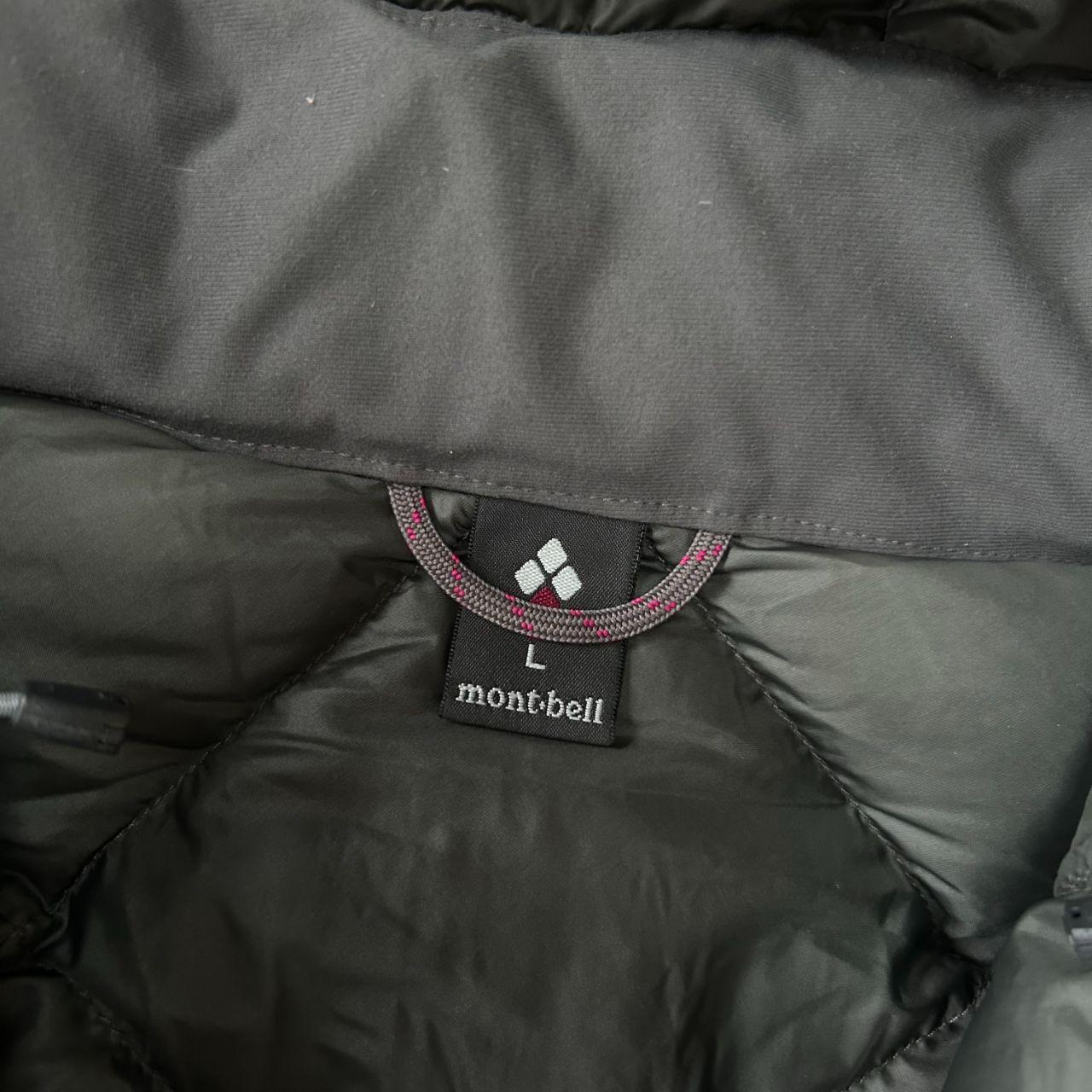 Montbell Alpine Diamond Stitch Down Puffer Jacket Black Size UK S