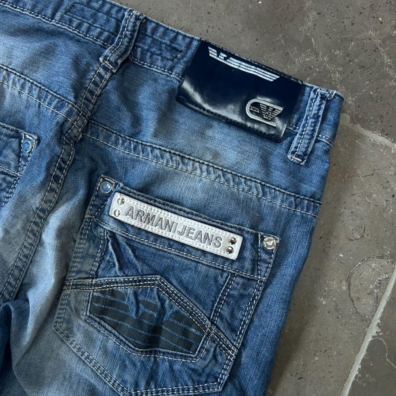 Vintage Armani Jeans Denim Straight Fit Jeans W30 L32