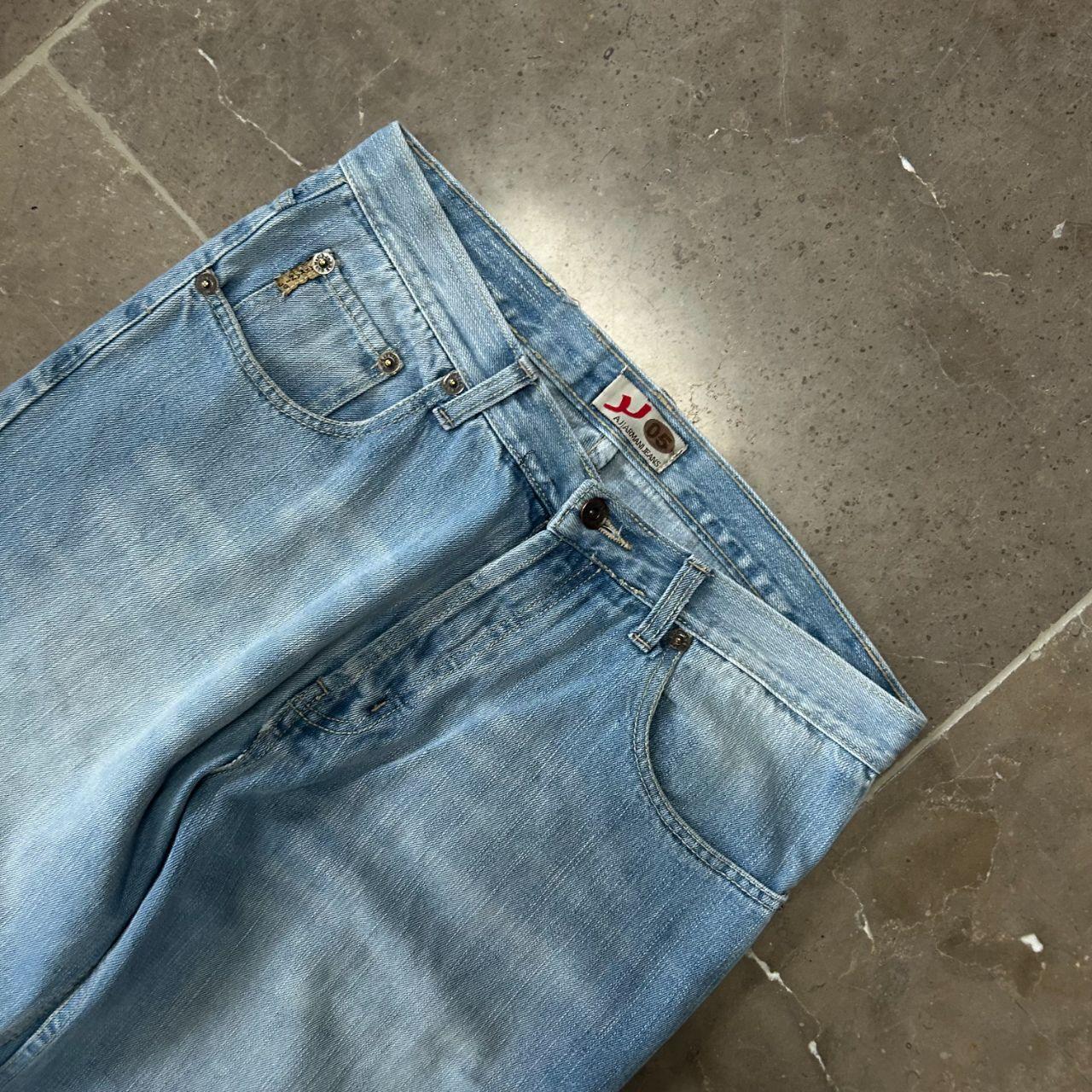 Vintage Armani Jeans Denim Baggy Jeans W32 L30