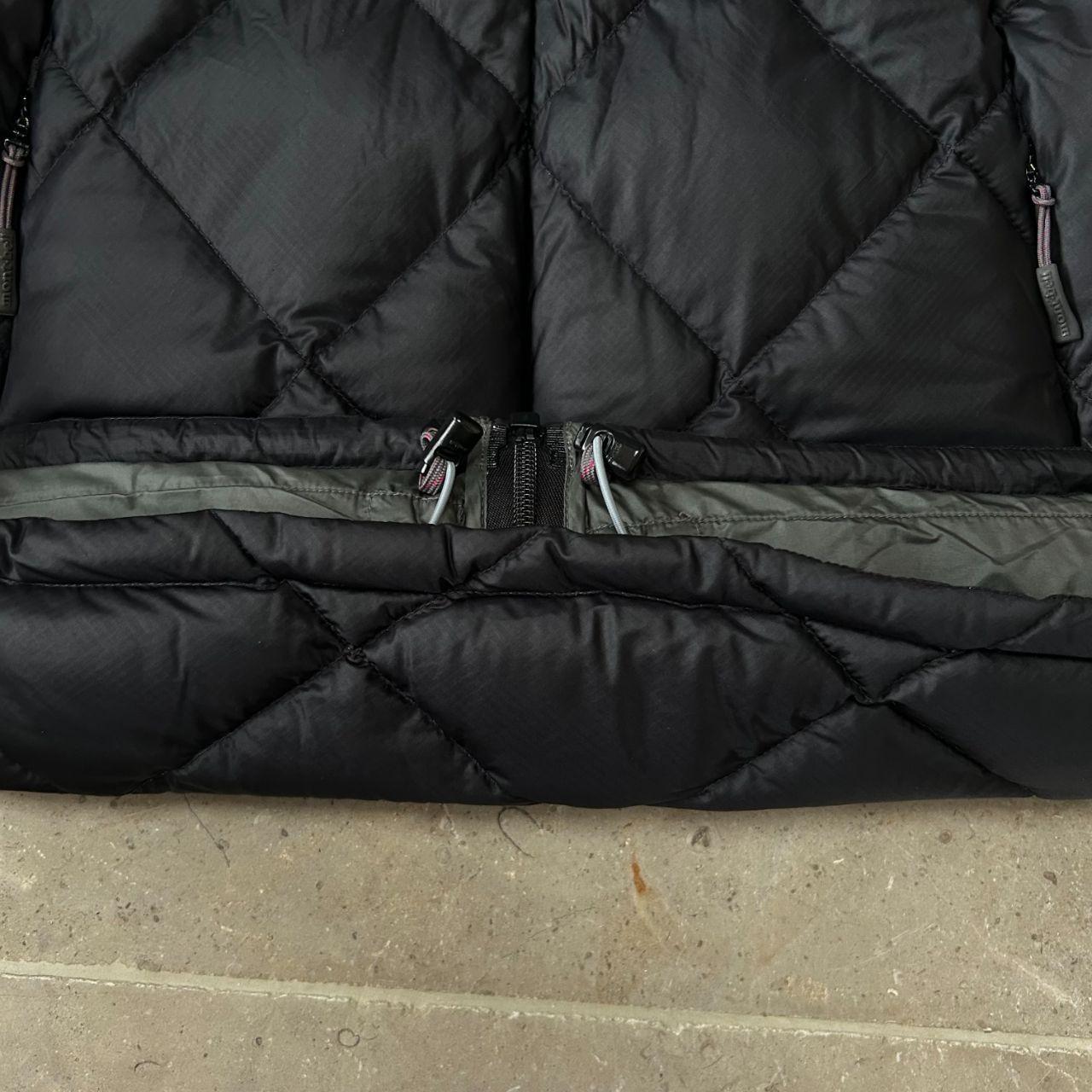 Montbell Alpine Diamond Stitch Down Puffer Jacket Black Size UK S