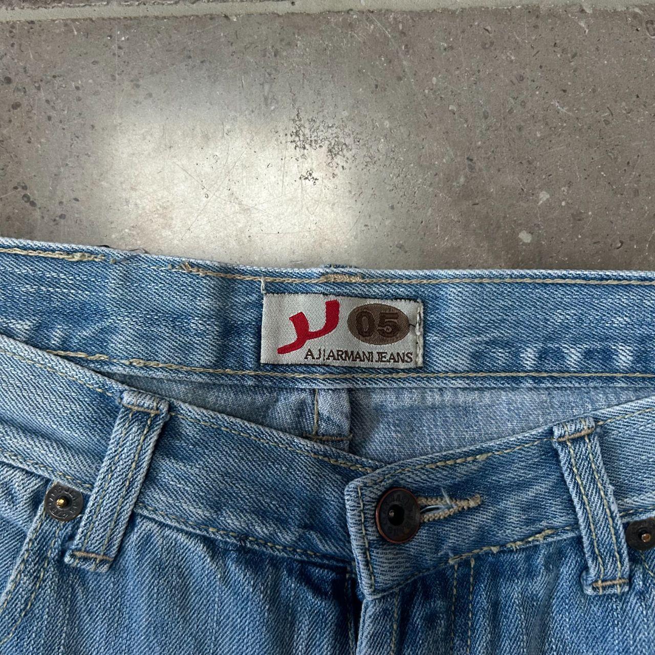 Vintage Armani Jeans Denim Baggy Jeans W32 L30