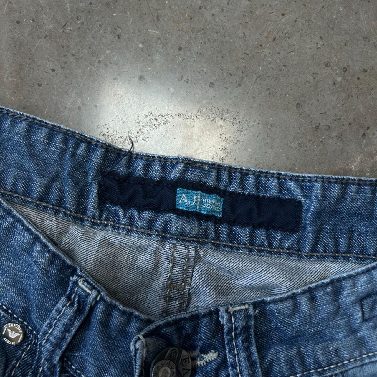 Vintage Armani Jeans Denim Straight Fit Jeans W30 L32