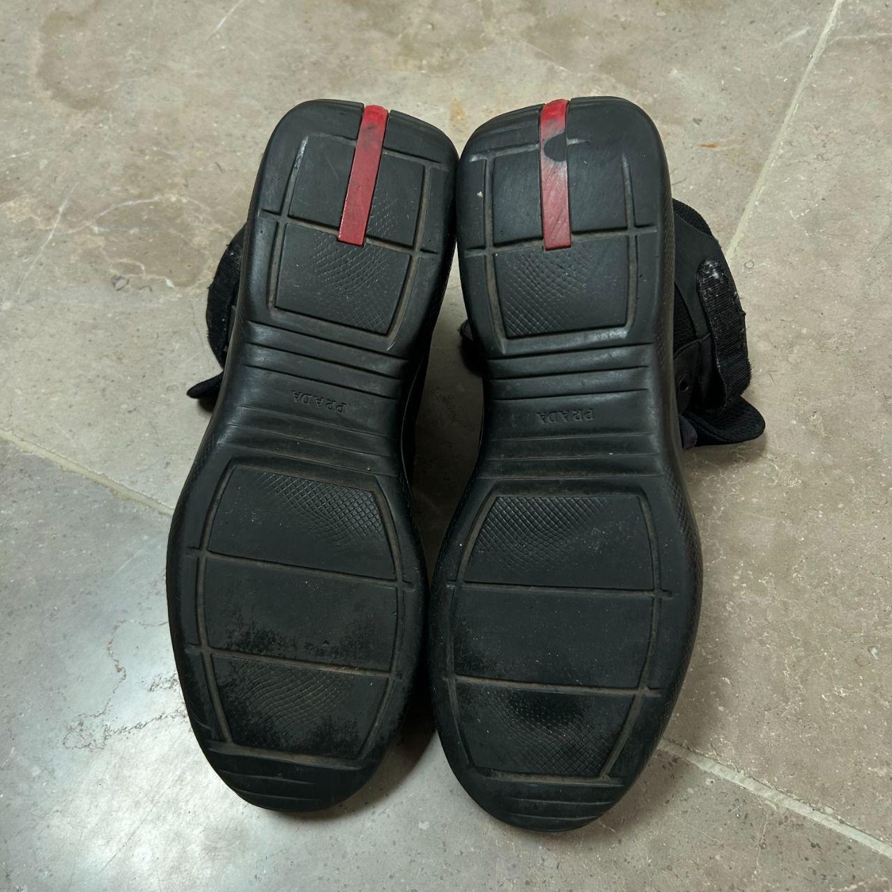 Prada America Cup High Trainer Uk 12