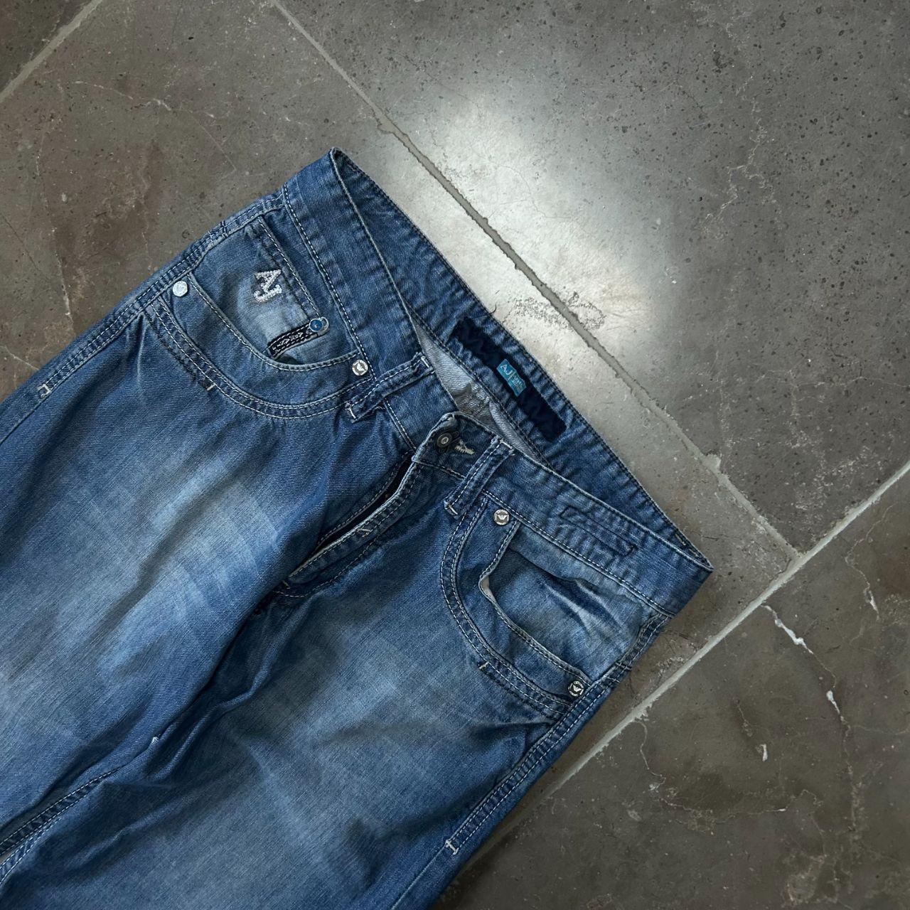 Vintage Armani Jeans Denim Straight Fit Jeans W30 L32