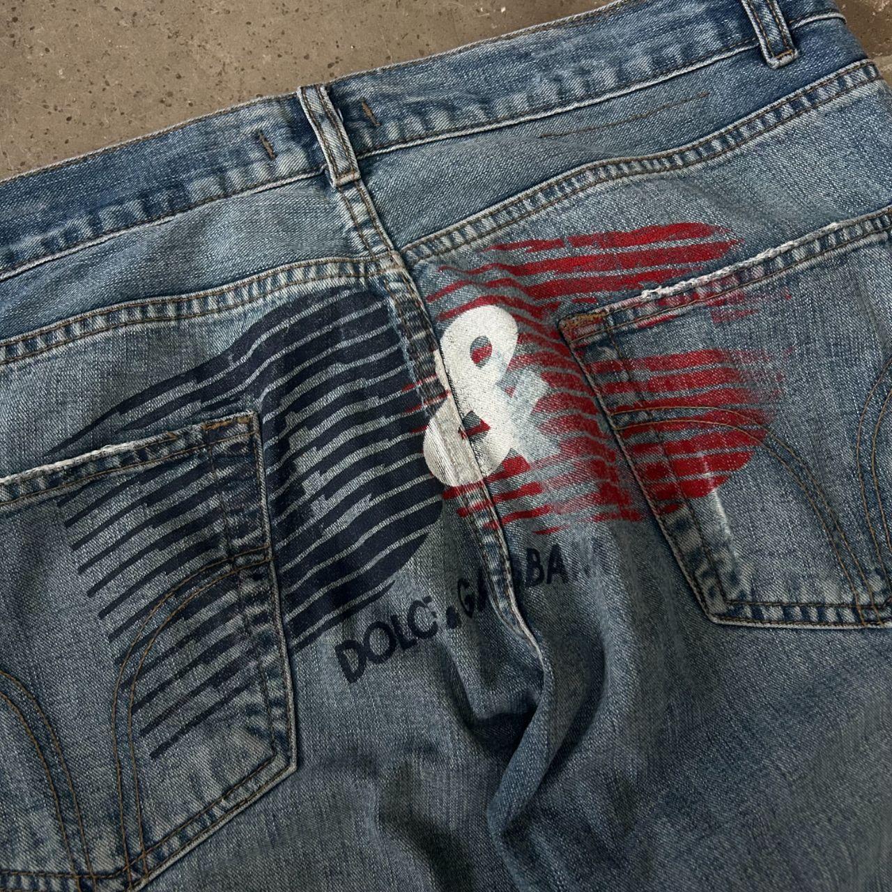 Vintage Dolce and Gabbana Baggy Jeans W36 L32