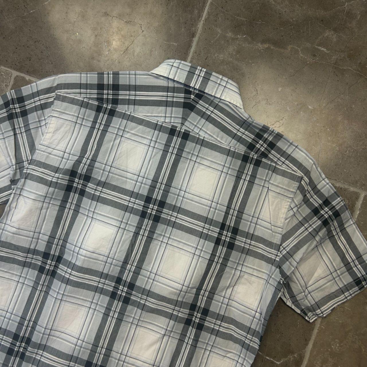 Burberry Black Label Check Short Sleeve Shirt S