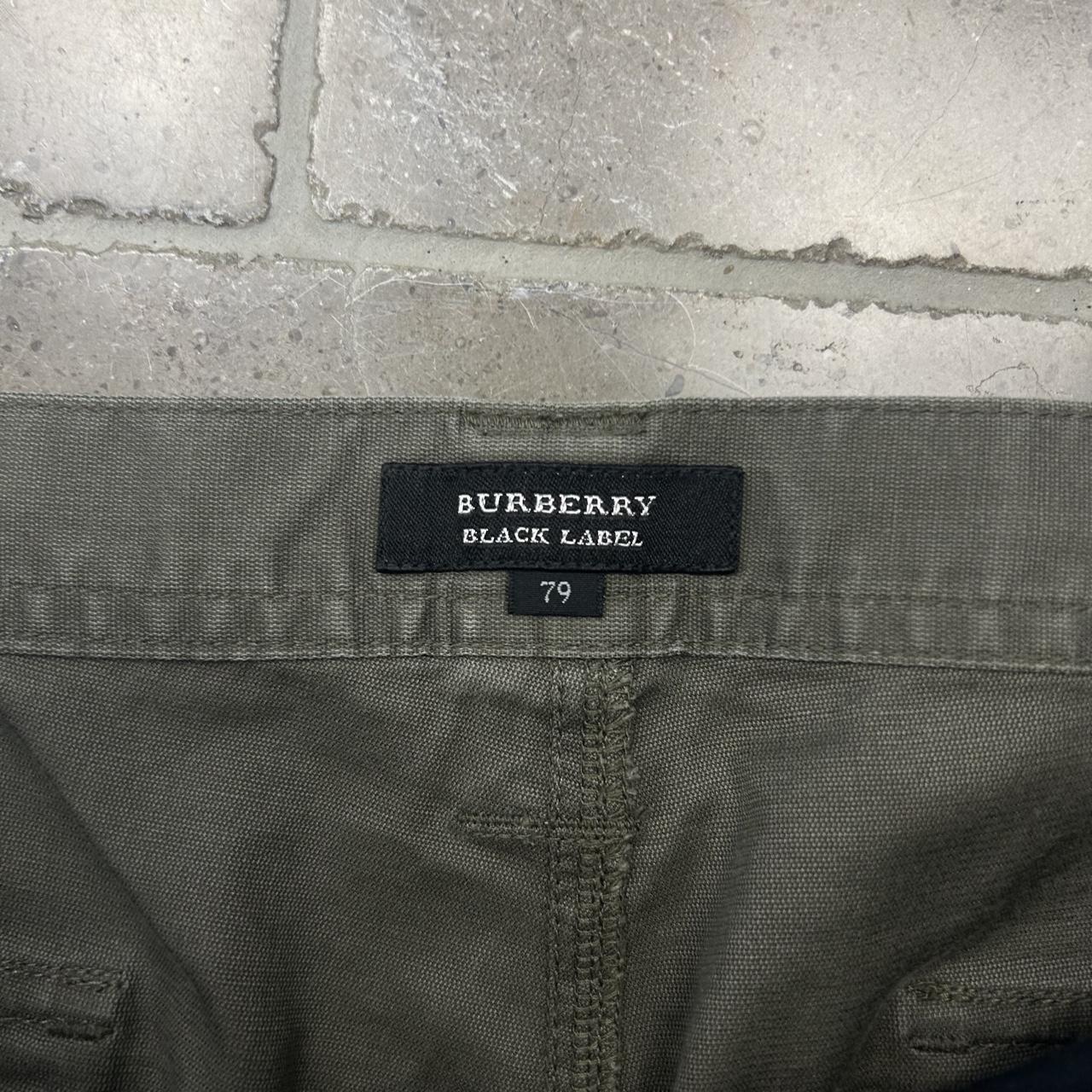 Vintage Burberry Black Label Multi Pocket Cargo Trousers W34 L32